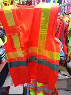 Surveyor Orange Two-tone Safety Vest