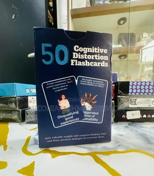 50 Cognitive Distortion Flashcards – Mental Wellness Cards