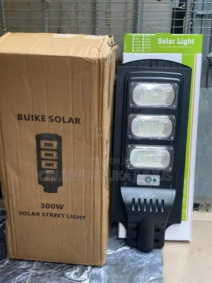 Heavy Duty 3-Grid Integrated Solar Street Light (Waterproof Remote)