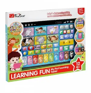 Children Educational Learning Fun Tablet Toy Abc,Numbers,Animal Music