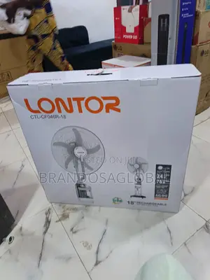 Lontor 18" Rechargeable Fan[Ctl-Cf04r18]Efficient Household