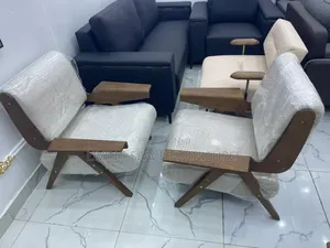 Executive Two Accent Fabric Chairs
