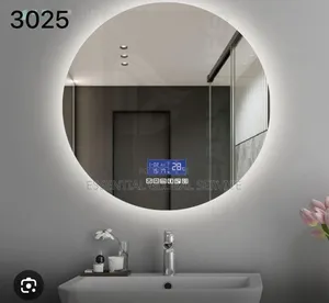 Round Frameless Smart Led Bathroom Mirror