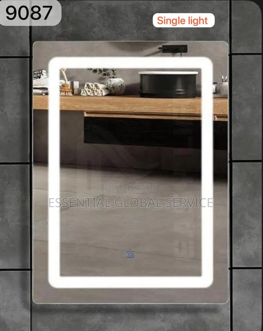 Rectangular Frameless Smart Led Bathroom Mirror