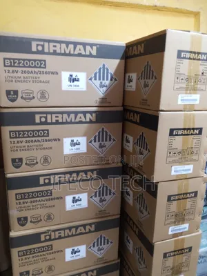 2.5kwh 12volt 200ah Firman Lithium Battery