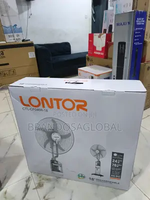 Lontor 18" Rechargeable Fan [Ctl-Cf04r-18]Premium Battery Powered Fan