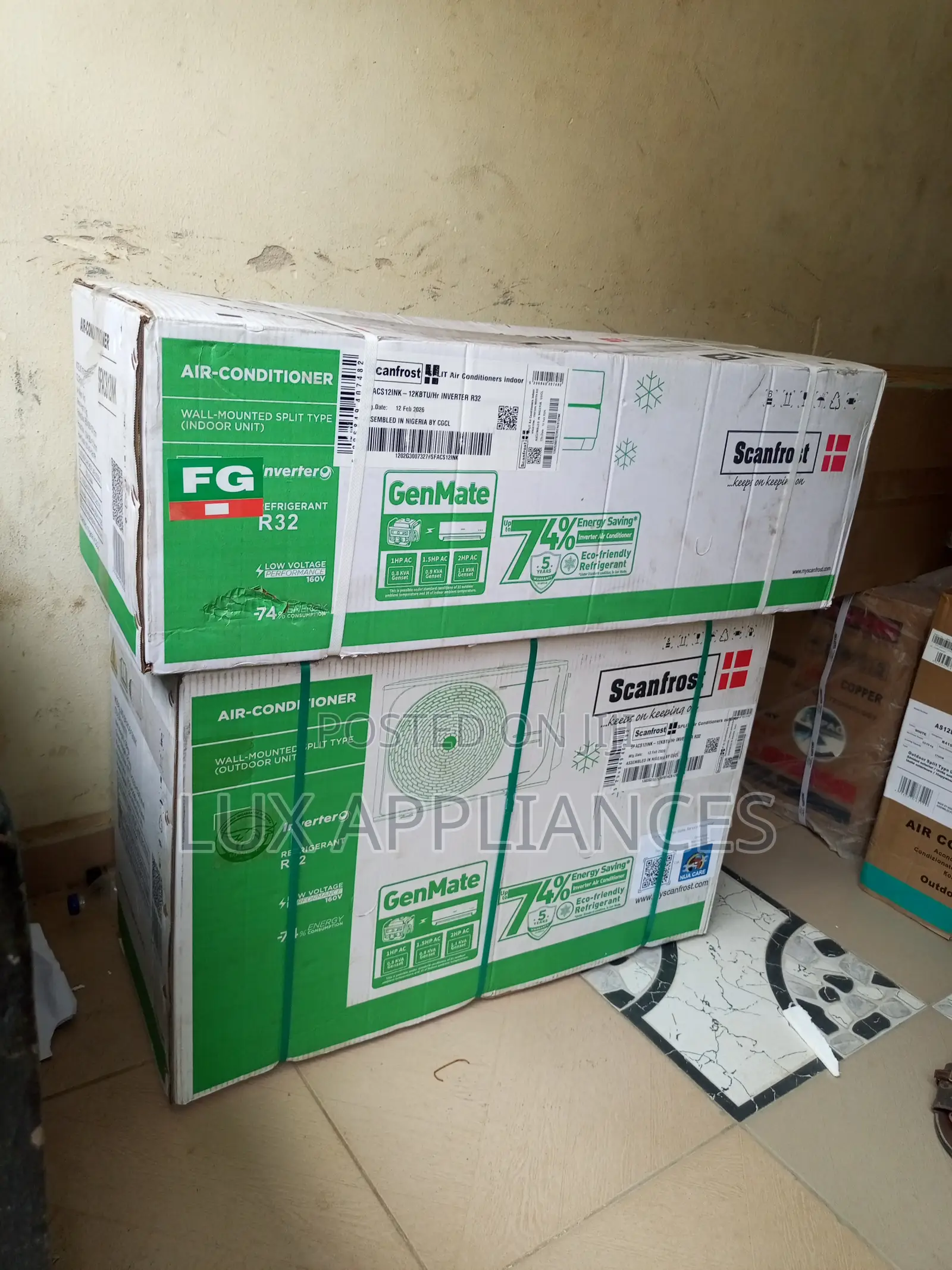 Scanfrost Wall Mounted Cooling System