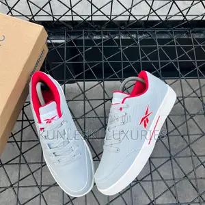 Original Reebok CVC Slice Grey Red Accents Sneakers