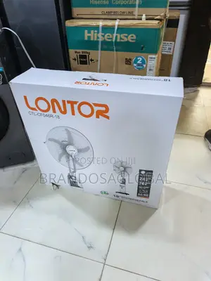 Lontor 18" Rechargeable Fan[Ctl-Cf04r18]Efficient Standing Cooling Fan