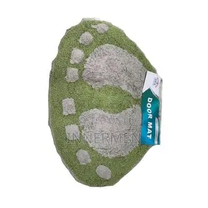 Water-Absorbent Footprint Design Room Door Mat