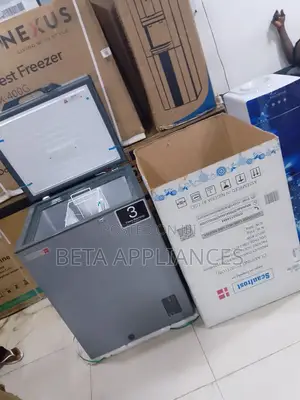 Scanfrost 150l Compact Deep Freezer With Strong Cooling