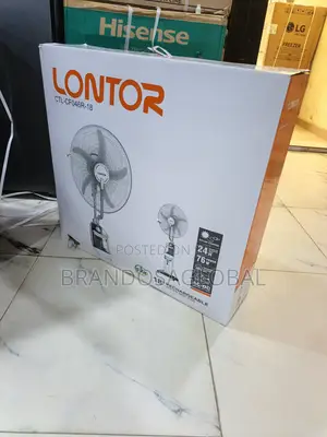 Lontor 18" Rechargeable Fan[Ctl-Cf04r18]Efficient Battery Operated Fan