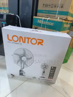 Lontor 18" Rechargeable Fan[Ctl-Cf04r18]Reliablecoolingair Fan Machine