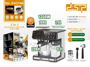 DSP 3 in 1 Espresso Coffee Machine