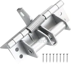2pcs Self-Closing Door 4" Hinge Spring Positioning Hinge Door Closer