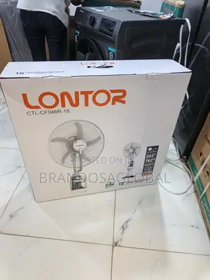 Lontor 18" Rechargeable Fan [Ctl-Cf04r-18]Energy Saving Household Fan