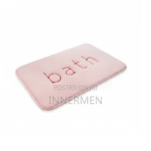 Ultra Soft Memory Foam Bathroom Rug - Pink
