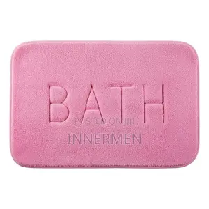 Ultra Soft Memory Foam Bathroom Rug - Pink