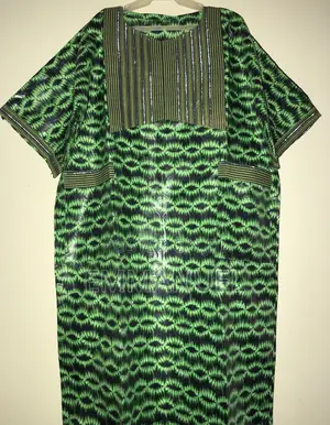 Emerald Glow Maxi Dress