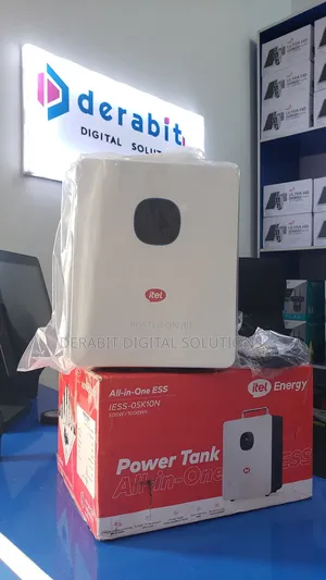 Itel Power Tank 500w - 1000wh. 500w/1kwh Ess With Lithium All-in-One