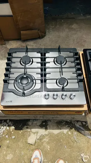 Image 4 Gas Burner Inbuilt 60cm Stainless Cooker