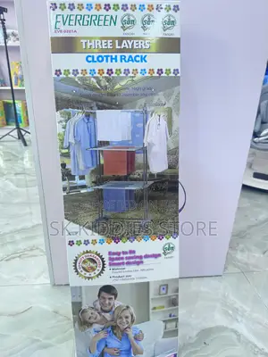 Evergreen Three Layer Cloth Rack