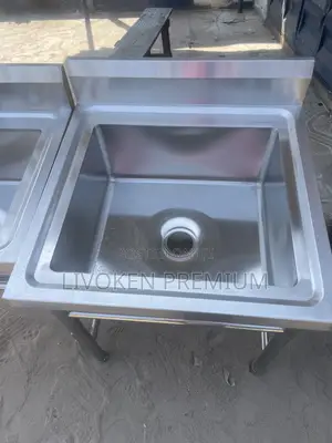 Industrial Stainless Steel Single Bowl