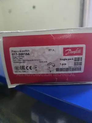 Danfoss Pressure Switch Rt1a | -0.8 To5 Bar| 017-500166