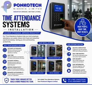 Time Attendance Machine Installation – Track Staff Easily