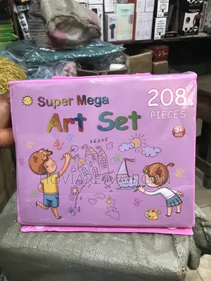 208 PCS Kids Super Mega Art Colouring Set