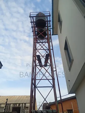 Expert Water Tanker Stand Steel Construction