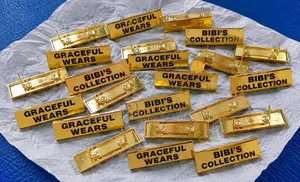 Shoe And Bag Metal Tags