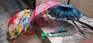 Cartoon Characters Children Umbrella