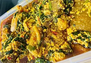 Freshly Cooked Egusi Soup Available on Preorder
