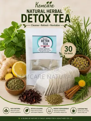Detox Tea for Kidney Cleanse Herbal Blend Withdandelion Ginseng Ginger