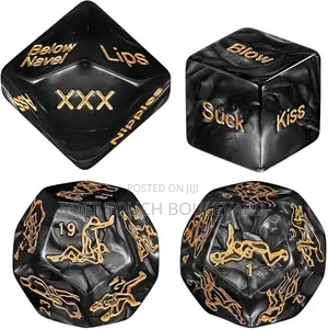 4 in 1 Romantic Dice Game for Couples Fun and Foreplay