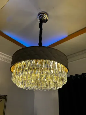 Postmodern Light Luxury Leather Crystal