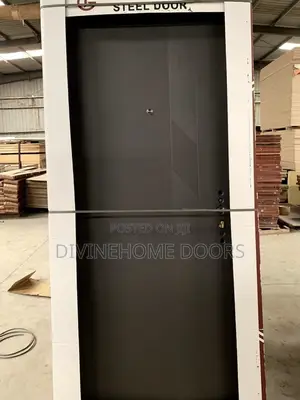 Plain Line Steel Door