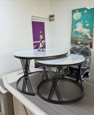 2-in-1 Marble Centre Table for Hotel