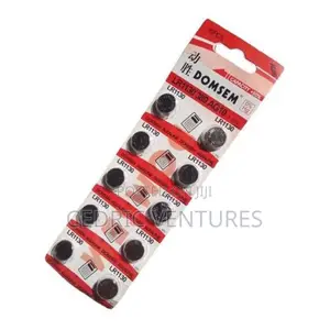 Domsem Lr1130 Ag10 1.5v Alkaline Cell Battery