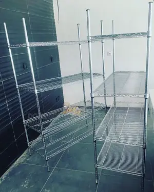 Chrome Wire Shelving Racks