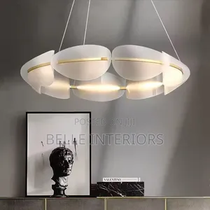 Nordic Acrylic Ring Chandeliers
