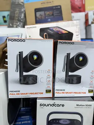Porodo Premiere Full Hd Smart Projector -