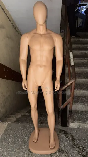 High Quality Faceless Plastic Male Display Mannequins