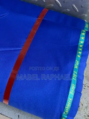 Royal Blue Italian 9 Star Cashmere Material