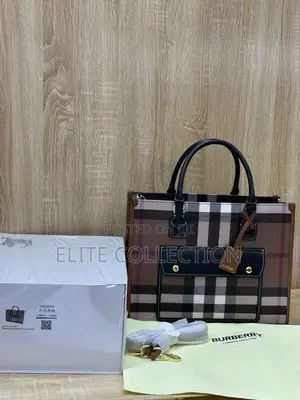 Luxury Burberry Bag Available in Two Colours, Big Fully Packaged Box