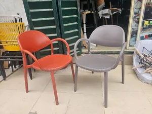 Orange and Gray Bubba Chair