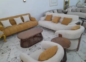 Executive Turkish Sofa Chairs By 8-10seaters With Throw Pillows