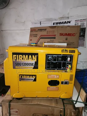 Power 10kva Firman Diesel Soundproof Generator With 2 Years Warranty