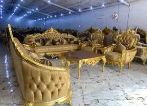 Egyptian Royal Sofa Chairs by 10-12seaters With Center Table Full Set
